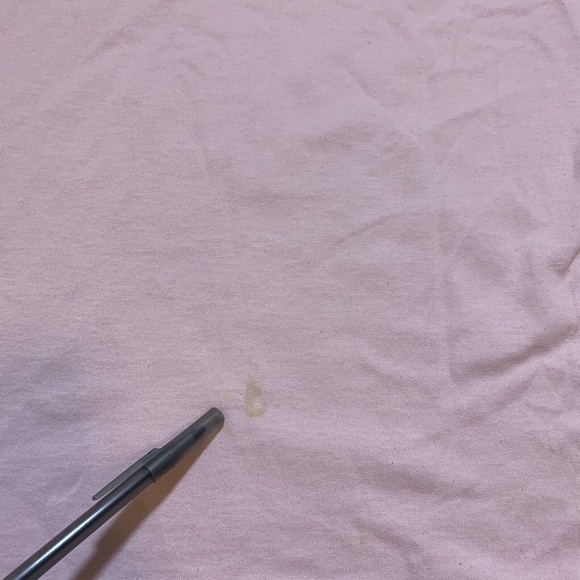 Vintage 90s Georgia Single Stitch Hanes 50/50 Made in USA Pink T-Shirt Medium - Picture 8 of 12